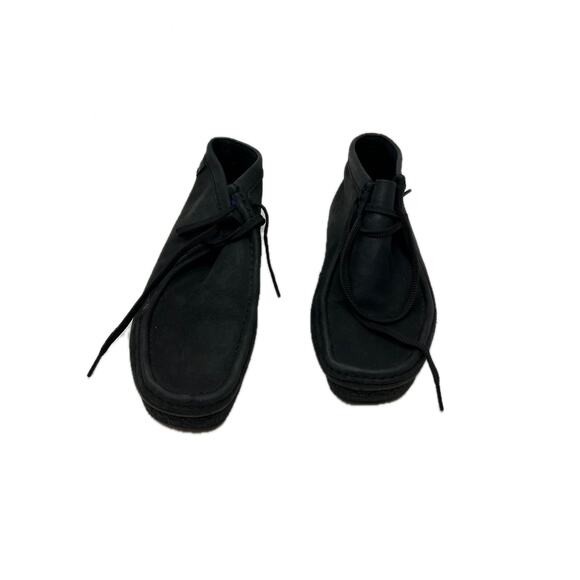 Clarks Wallabee Black Boot Mens 9 - Picture 1 of 10